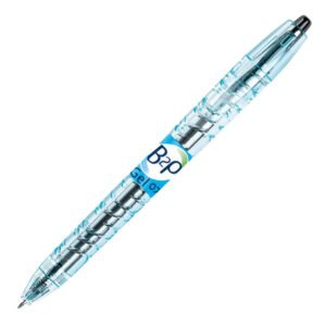 Bolígrafo Gel retráctil reciclado 0.7mm Roller Ball Pilot BL-B2P-BG -Negro