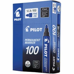 Marcador permanente Pilot SCA-100 Azul c Marcador permanente punta fina Pilot SCA-100 -Azul