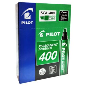 Marcador permanente Pilot SCA-400 ancho verde Marcador permanente ancho Pilot SCA-400 -Verde