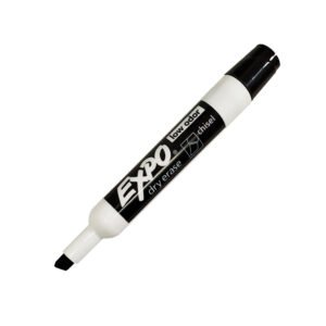 Marcador p/pizarra acrílica biselado Expo 1929201 -Negro