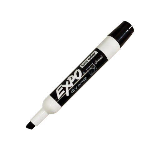 Marcador p/pizarra acrílica biselado Expo 1929201 -Negro