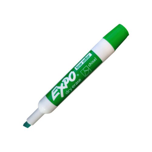 Marcador p/pizarra acrílica biselado Expo 1929203 -Verde