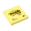 Notas adhesivas amarillas 3x3" (100hjs) Post-it 654
