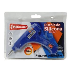 Pistola de silicón 20W Metacolor SL-118PS -Azul