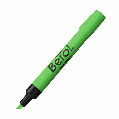 Resaltador Biselado BEROL  -Verde