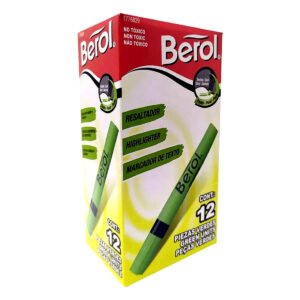 Resaltador Biselado BEROL  -Verde