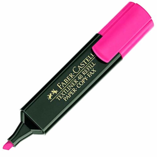 Resaltador Faber-Castell Textliner 1548 Refill 1-5mm Rosa