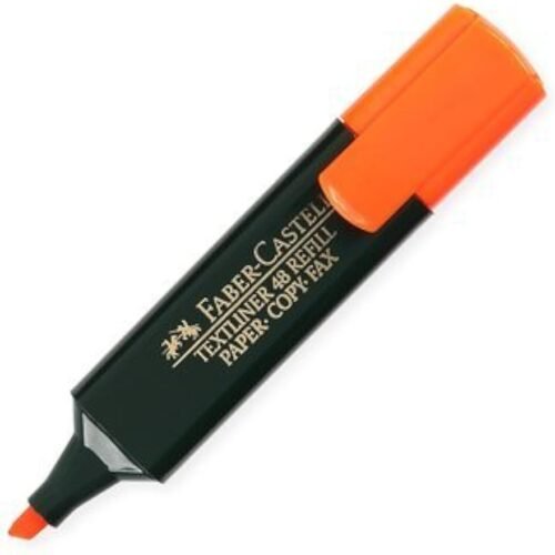 Resaltador Faber-Castell Textliner 1548 Refill 1-5mm Naranja
