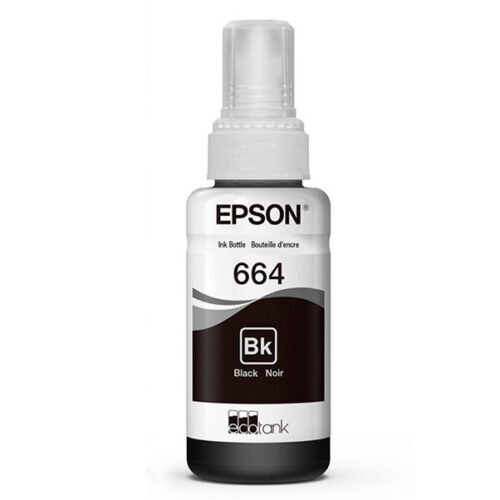 Botella de Tinta de 70ml Epson 664 -Negro