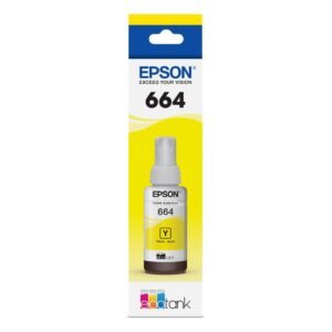 Botella de Tinta de 70ml Epson 664 -Amarillo