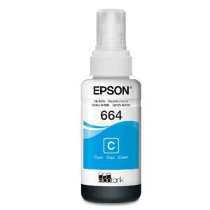 Botella de Tinta de 70ml Epson 664 -Cian