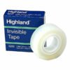 Tape transparente mágico (invisible) 19mm x 36yds Highland 6200