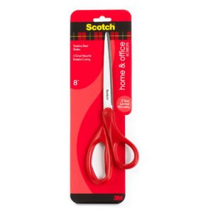 Tijera Scotch 8" Roja