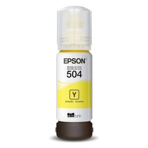Botella de Tinta de 70ml Epson 504 -Amarillo