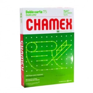 Papel bond Tabloide doble carta 11x17" 75grms. Chamex