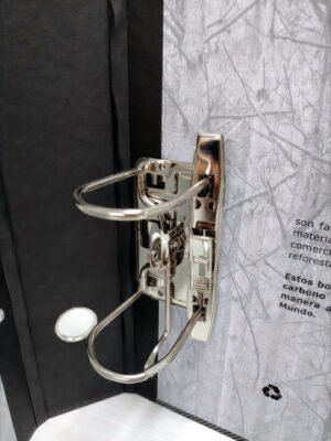 Archivador Carta 2 anillos, Negro AMPO T-830