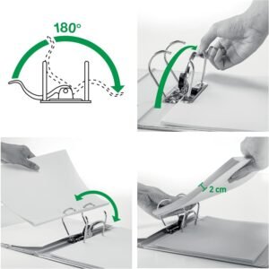 Archivador Carta Leitz 1100-50-00 -Gris