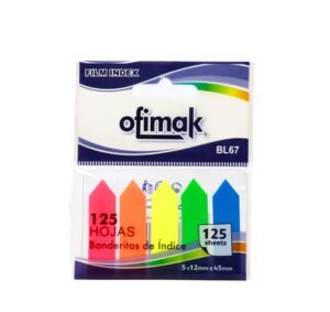 Banderitas Adhesivas Ofimak BL67