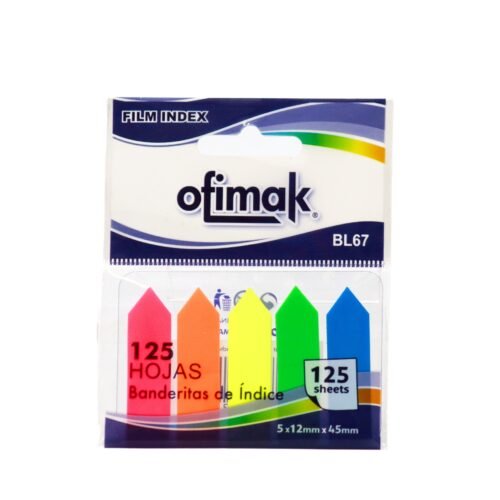 Banderitas Adhesivas Ofimak BL67