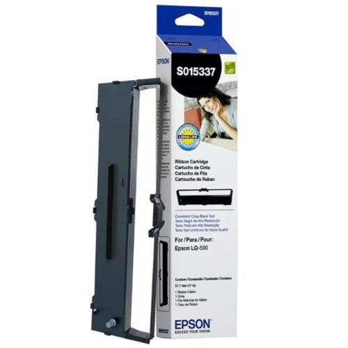 Cinta Epson 15337 Original para Impresora LQ-590 / LQ-590II – Negra