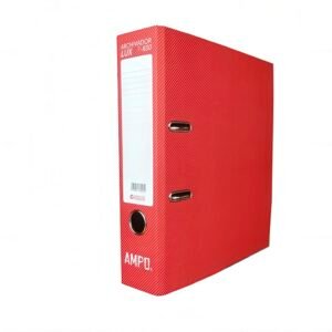 Archivador Carta 2 anillos, Rojo -AMPO LUX T-830