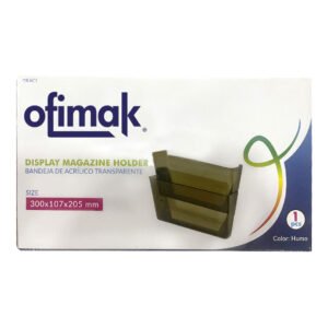 Bandeja Organizadora acrílica transparente, 2 niveles -Ofimak OKAC1