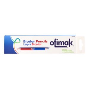 ok408 Lapices bicolores Triangulares 3mm -Ofimak OK408