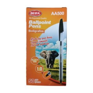 Boligrafo 1.0 Beifa AA500-50B -Negro