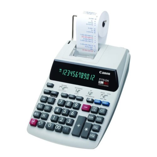 Canon P170-DH 3HWB sumadora Sumadora de 12 dígitos Canon P170-DH 3HWB