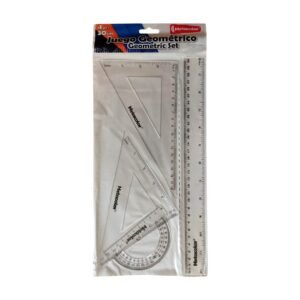 Juego geométrico de cuatro piezas -Metacolor AAA92