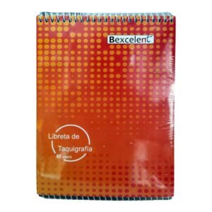 Libreta taquigrafia BExcelent Libreta de taquigrafía 60 hojas / 120 pgs. varios colores -Bexcellent