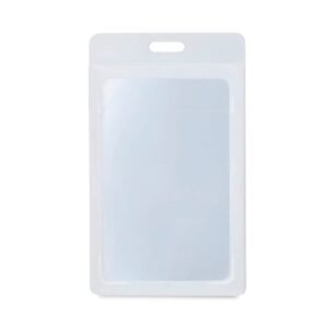 Porta gafete plástico rígido 11 x6.7cm Red Top