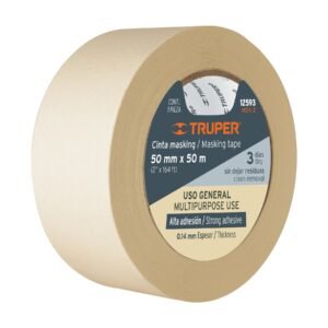 MSK-2 truper maskin tape Cinta Masking Tape 2" x 50 m – Truper MSK-2