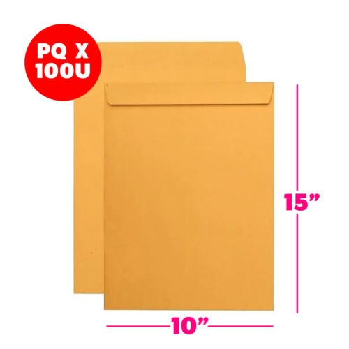 bolsa manila 10 x 15 Bolsa manila 10 x 15". El Salvador