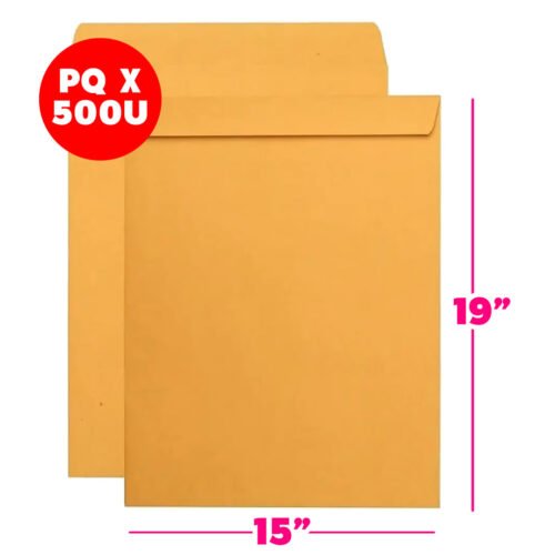 bolsa manila 10 x 19 Bolsa / Sobre manila 15" x 19" -Coimex