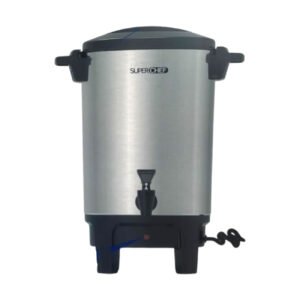 Percoladora acero inoxidable, 30 tazas -SuperChef