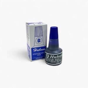 Tinta para sellos fechadores en gotero 30ml Azul -Huhua