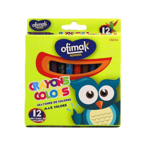 Crayolas de colores -Ofimak OK214