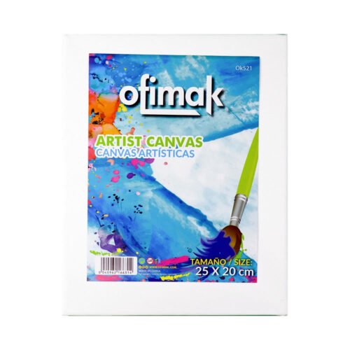 Canvas Artístico 20 x 25cm -Ofimak OK521