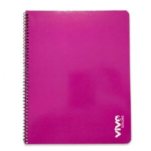 Cuaderno Espiral Rayado Vivo – 70 Hojas