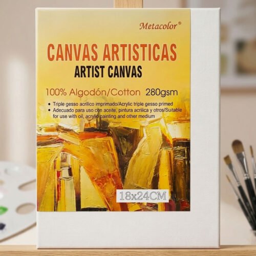 Canvas (Lienzo) 18x24cm -Metacolor E5309(18X24)