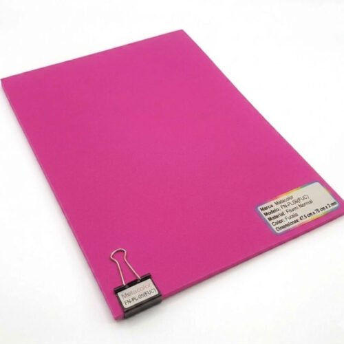 Foami Metacolor – Pliego 47.5 cm x 70 cm x 2 mm (Pack de 10) Fucsia