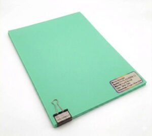 FN-PL-15(VER C) Foami Metacolor – Pliego 47.5 cm x 70 cm x 2 mm (Pack de 10) Verde Claro
