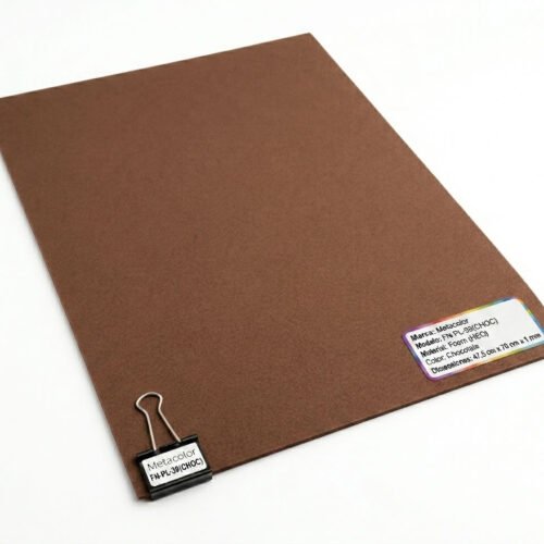 Foami Metacolor – Pliego 47.5 cm x 70 cm x 2 mm (Pack de 10) Chocolate