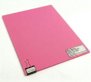 Foami Metacolor – Pliego 47.5 cm x 70 cm x 2 mm (Pack de 10) Rosa