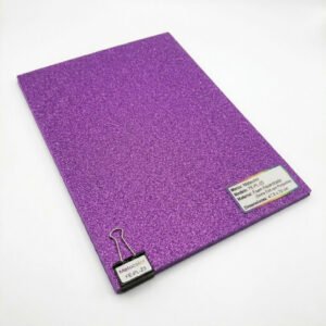 fe-pl-23 Foami Escarchado Metacolor - Pliego Grande (Pack de 10) Morado