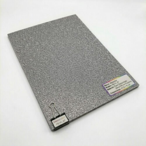 Foami Escarchado Metacolor - Pliego Grande (Pack de 10) Gris oscuro
