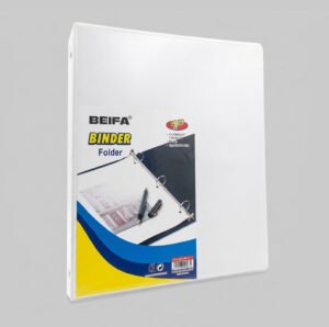 PP-07-1(BLAN) Binder / Carpeta de 3 Argollas 1" –Beifa PP-07-1