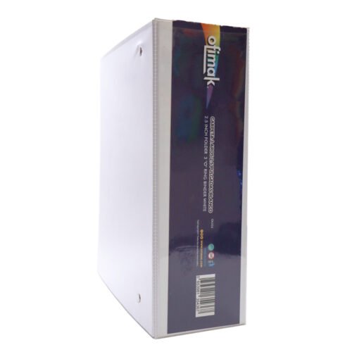 Archivador(Binder) 2.5″ carta blanco 3 agujeros Ofimak OK326