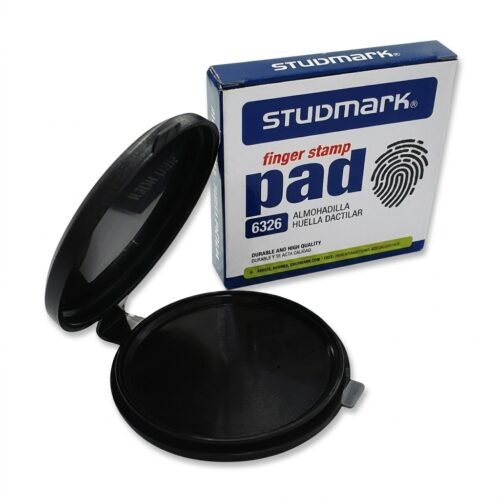 Almohadilla huella dactilar negro Studmark ST-06326